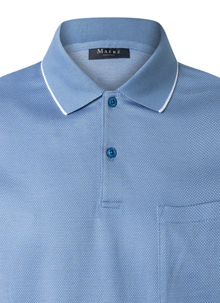 Poloshirt, Knopf 1/2 Arm