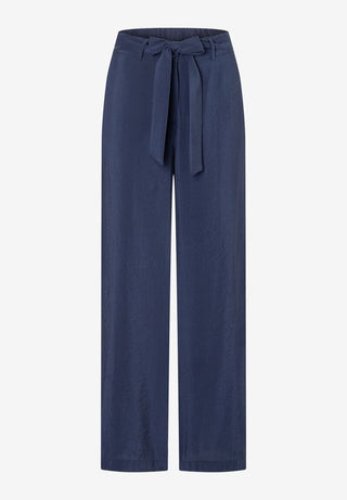 Hose mit Gürtel  marine  Sommer-Kollektion