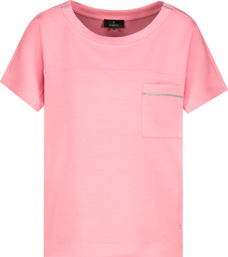 Sweatshirt, coral pink
