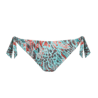RIYAD Turquoise Seas Bikini Hüftslip mit Schnüren
