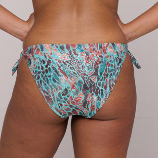 RIYAD Turquoise Seas Bikini Hüftslip mit Schnüren