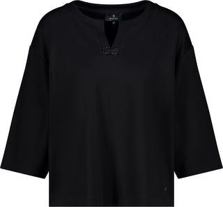 Sweatshirt, schwarz