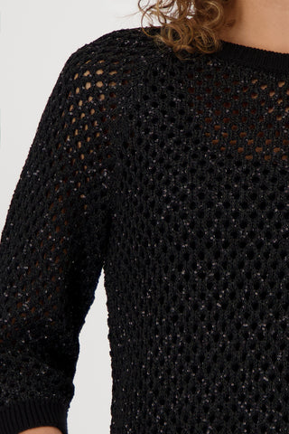 Pullover, schwarz