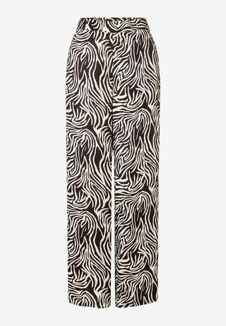 Viskosehose mit Animalprint