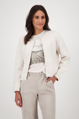 Strickjacke, oat milk