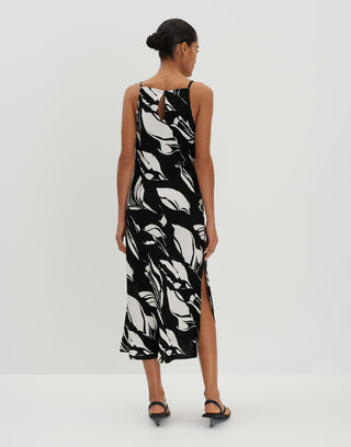 Qualeza floral, black