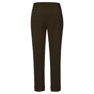 Hose mit Aufschlag  olive  BASIC