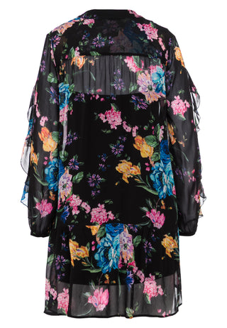 Kleid mit floralem Muster