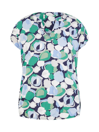 Gemusterte Bluse