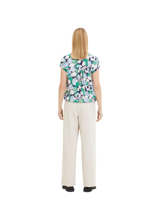 Gemusterte Bluse