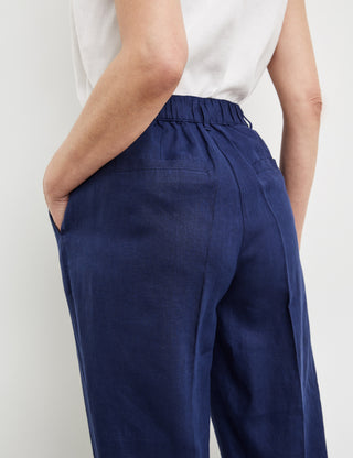 7/8 Hose mit Bundfalte