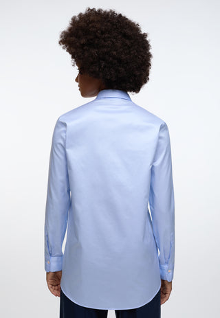 Soft Luxury Shirt Bluse Twill Langarm