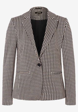 Jerseyblazer  Minimuster  Herbst-Kollektion