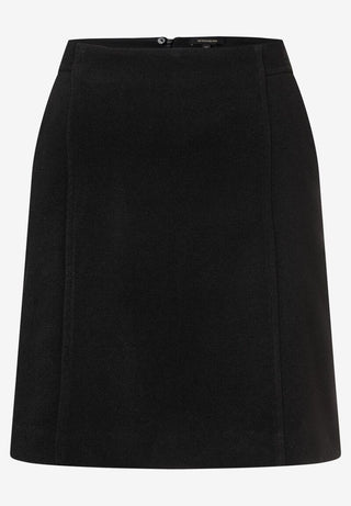 Flanellrock  schwarz  Herbst-Kollektion