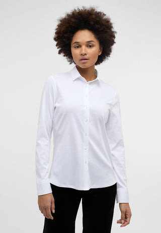 Jersey Shirt Bluse Jersey Langarm