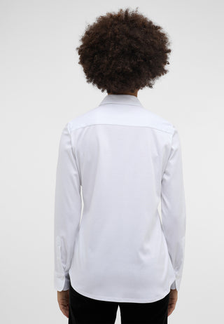 Jersey Shirt Bluse Jersey Langarm