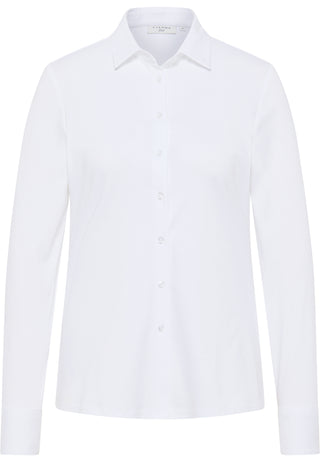Jersey Shirt Bluse Jersey Langarm