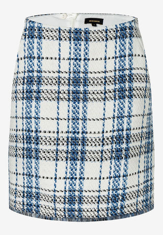 Bouclé Rock  kariert  Frühjahrs-Kollektion