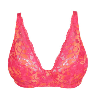 VERAO L.A. Pink halb unterlegter BH tiefdek.