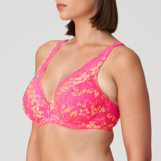VERAO L.A. Pink halb unterlegter BH tiefdek.
