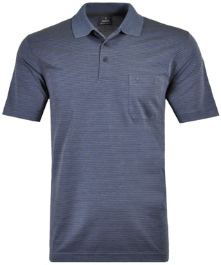 Softknit-Polo fein gestreift
