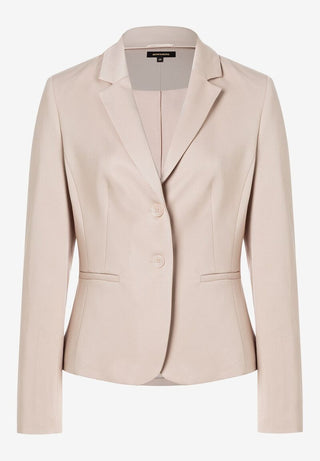 Blazer mit feiner Struktur  beige  Frühjahrs-Kollektion