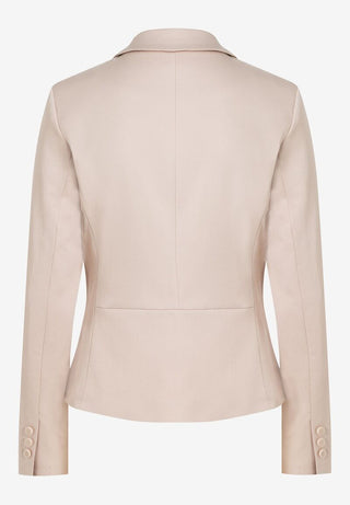 Blazer mit feiner Struktur  beige  Frühjahrs-Kollektion