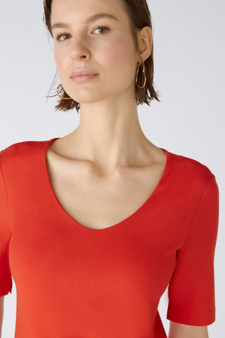T-Shirt elastische Cotton-Modalqualität