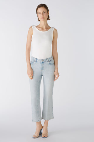 Jeans EASY KICK mid waist, cropped