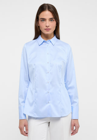 Cover Shirt Bluse Twill Langarm