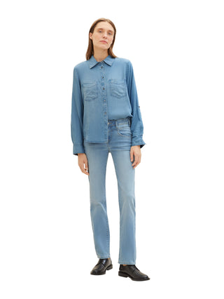 TTALEXA Straight Jeans mit recyceltem Polyester