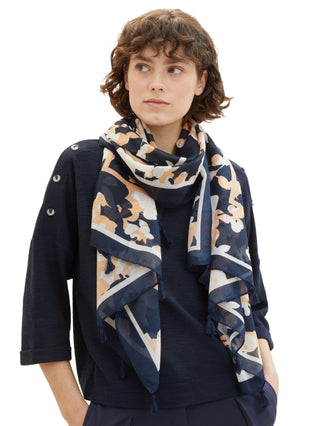 Schal mit recyceltem Polyester