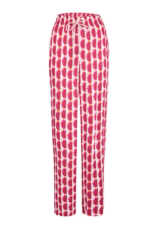Schlupfhose mit geometrischem Print