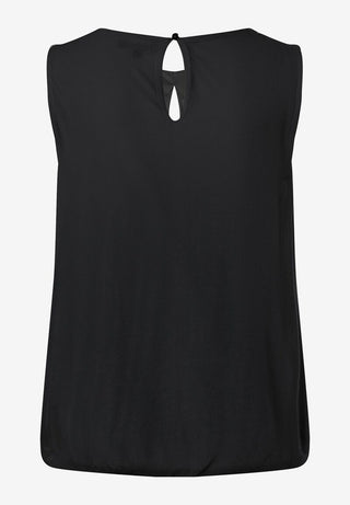 Chiffon Blusentop  schwarz  Frühjahrs-Kollektion