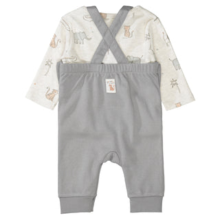 Kn.-Latzhose+Shirt