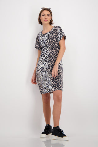 Kleid, hazel gemustert
