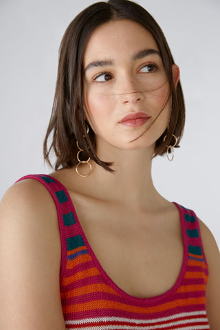 Stricktop 100% Leinen