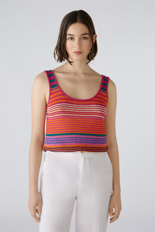 Stricktop 100% Leinen