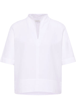 Linen Shirt Bluse Leinen Kurzarm