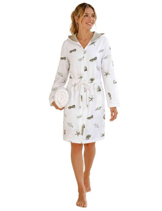 MUSCHEL Damen-Parka - Farbe weiss - Größe M