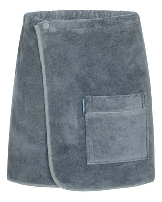 Morgenstern Saunakilt Herren, Multifaser NOAH stein/grau