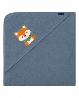 FUCHS Kapuzentuch - Farbe blau