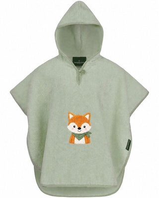 FUCHS Poncho - Farbe grün von Morgenstern – Handtuch