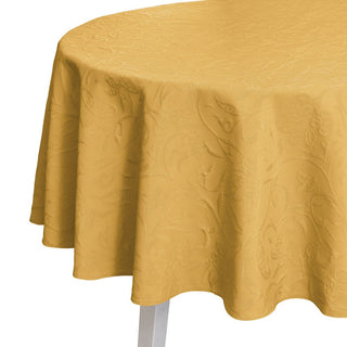 CORDOBA Tischdecke rund - gold - 170/0