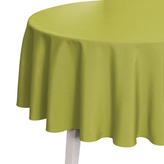 COMO Tischdecke rund - limone - 170/0