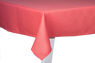 PANAMA Tischdecke - koralle - 130/170