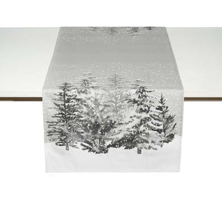 FORET Tischläufer - grey - 50/150