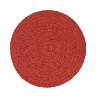 WAVE Tischset rund - koralle - 38/0