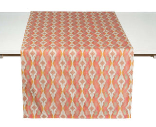 IKAT Tischläufer - terra - 50/150