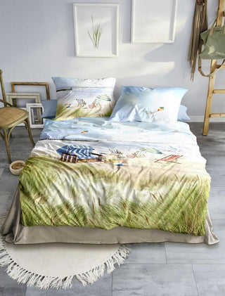 Irisette Mako-Satin Bettwäsche Set Wave 8699
